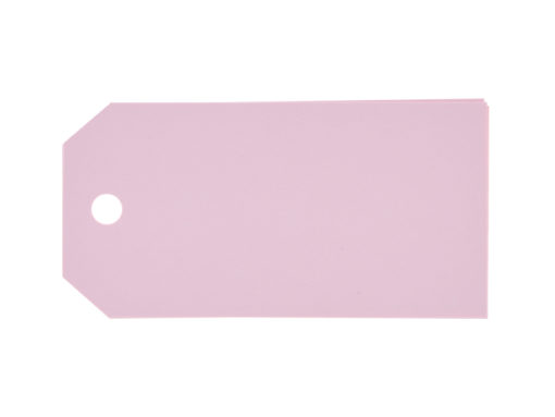 Staz Tags 48x95mm 20stk - 02 Rosa