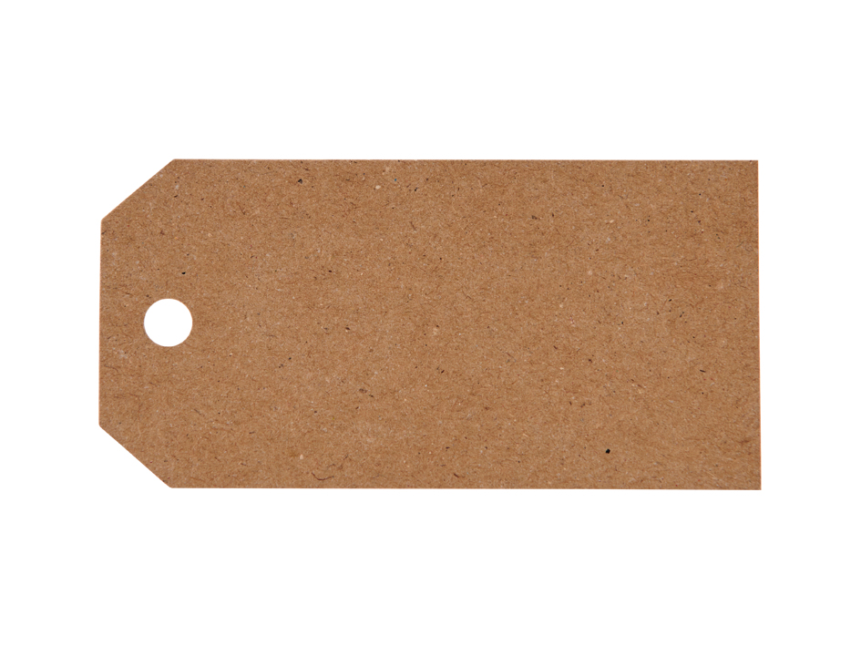 Staz Tags 48x95mm 20stk - 20 Kraft