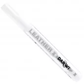 Darwi Leather Lærtusj - 2mm - 010 White