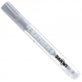 Darwi Leather Lærtusj - 2mm - 151 Mouse Grey