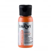 Darwi Leather Lærmaling - 50ml - 752 Orange