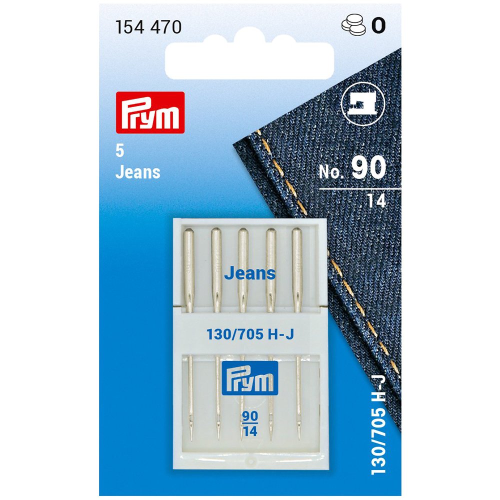 Prym Symaskinnåler 5stk - Jeans 130/405 - 90