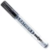 Darwi Leather Lærtusj - 2mm - 100 Black