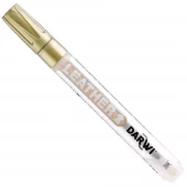 Darwi Leather Lærtusj - 2mm - 050 Gold