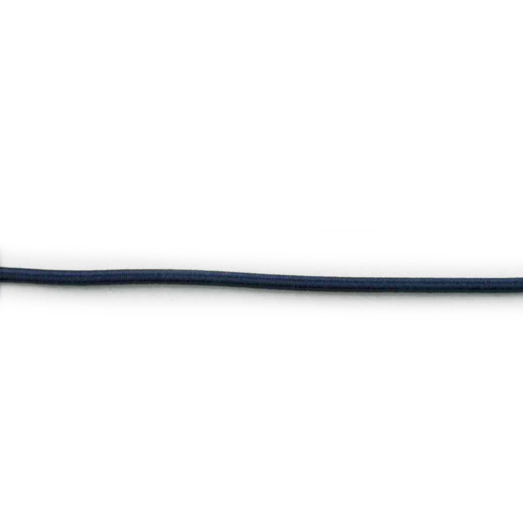 Elastisk snor - 3mm - Navy