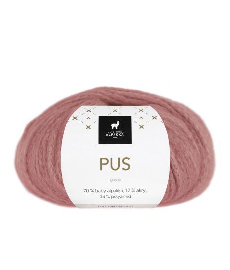Pus - 4037 Mørk rose (Utgått farge)