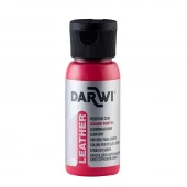 Darwi Leather Lærmaling - 50ml - 490 Vermilion