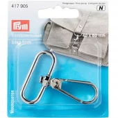 Prym Karabinkrok - 40 x 60mm - Sølv