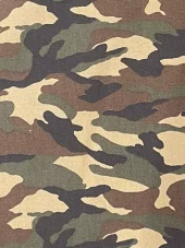 Poplin m/camouflage