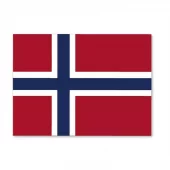 Klistremerke Flagg