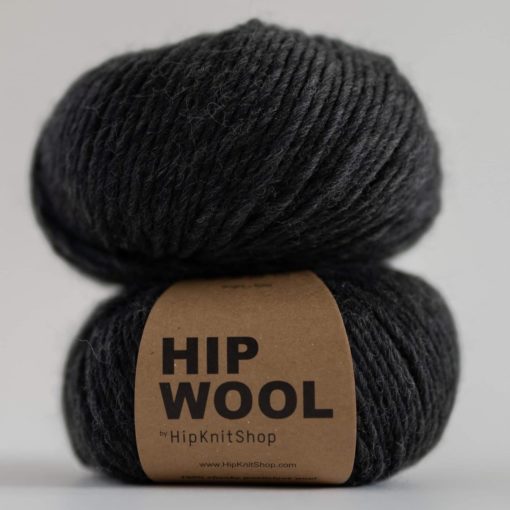 Hip wool - Groovy dark grey