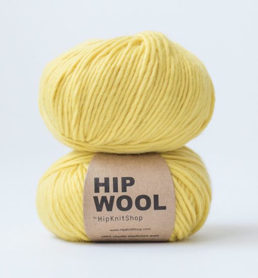 Hip wool - Yummy honey yellow