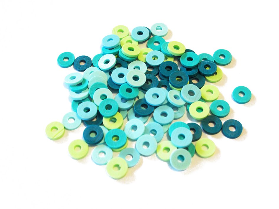 Perlemix Katsuki 6mm +/-100stk – Turquoise ocean