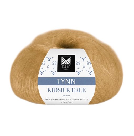 Tynn Kidsilk Erle - 4003 Ravgul (Utgått farge)