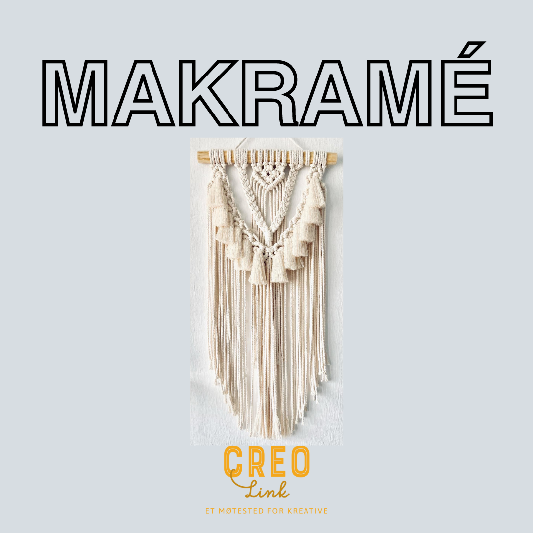 Makramé - 21. november (Julepynt)