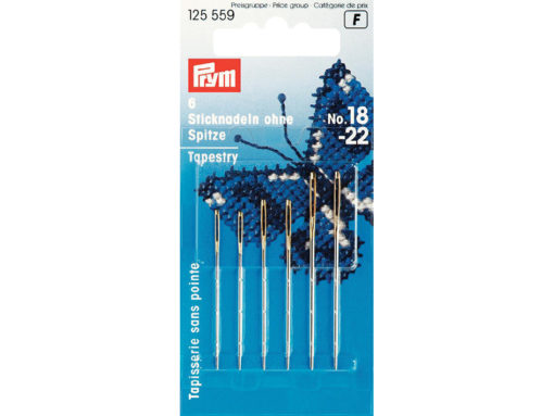 Prym Broderinåler – Butt No.18-22 – 6stk