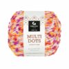 Multi dots - 906 Purpur/Oransje/Gul