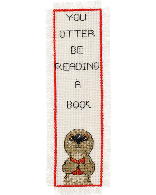 Bokmerke - You otter be reading a book