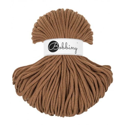 Bobbiny Braided Cord 5mm, 100m - Caramel