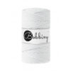 Bobbiny 3PLY Makramé Rope 3mm, 100m  - White