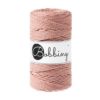 Bobbiny 3PLY Makramé Rope 3mm, 100m  - Blush