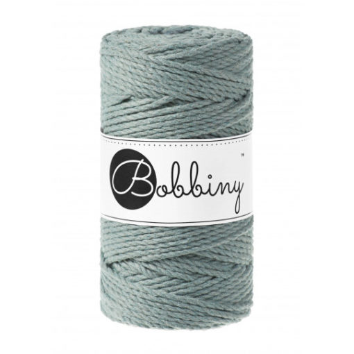 Bobbiny 3PLY Makramé Rope 3mm, 100m  - Laurel