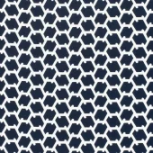 Cotton Satin - Abstrakt - Navy
