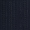 Voile fabric embroidered Abstract Navy