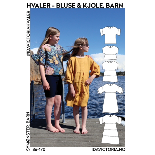 Ida Victoria - Hvaler bluse & kjole, Barn