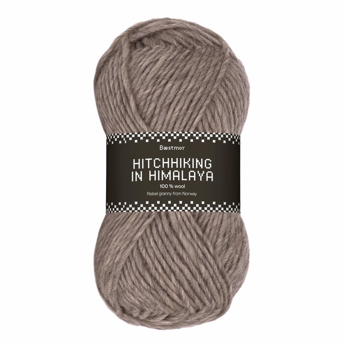 Hitchhiking in Himalaya - 8006 Brown melange