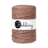 Bobbiny Makramé Cord 5mm, 100m  - Mocha Mousse
