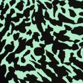 Bambus Poplin - Abstract - Mint