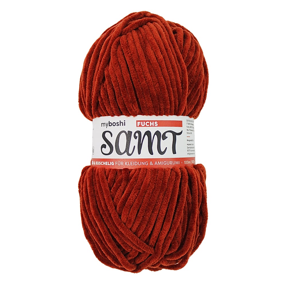 Myboshi Samt Chenillegarn 100g – 881 Fox