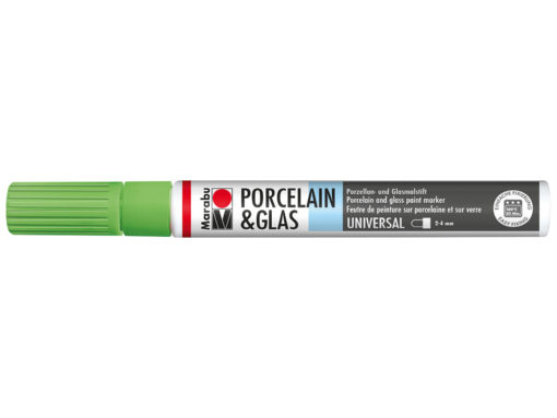Marabu Porcelain & Glas Painter 2-4mm – 158 Eplegrønn
