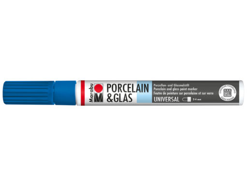 Marabu Porcelain & Glas Painter 2-4mm – 142 Gentian blå
