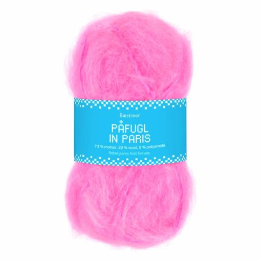 Påfugl in Paris - 7957 Neon pink