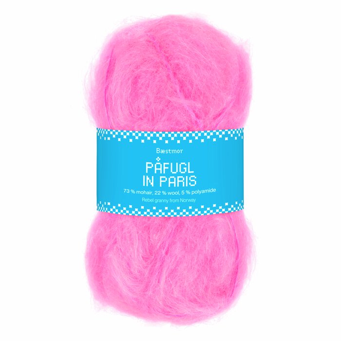 Påfugl in Paris - 7957 Neon pink
