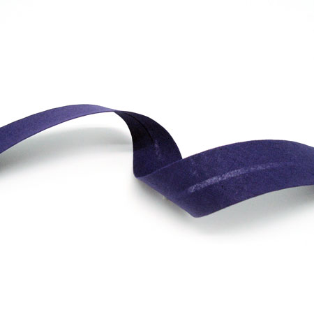 Bomull skråbånd – 40/20 – Indigo lilla