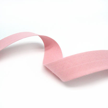 Bomull skråbånd – 40/20 - Lys rosa