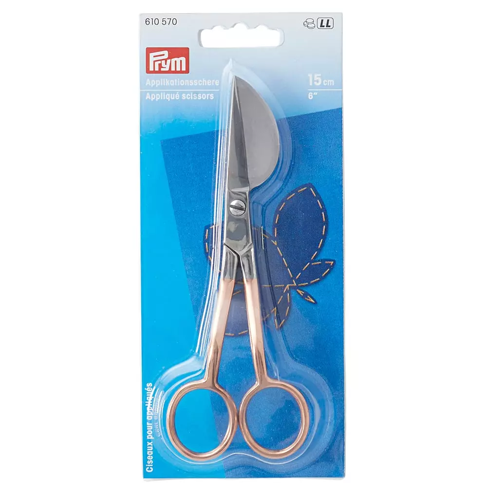 Prym Saks til applikasjoner – 15cm – Rose Gold