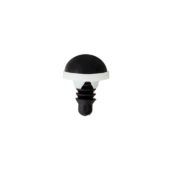 Øye med sikkerhetslås 453257 – 8mm – 80 Sort (Utgått)