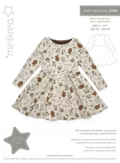 Minikrea - Jerseykjole med sving 33020