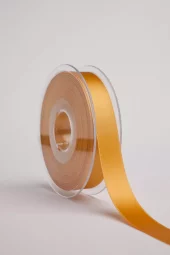 Satinbånd - 16mm - Oker