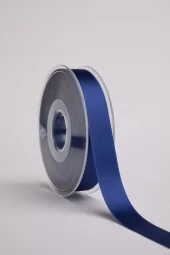 Satinbånd - 16mm - Blå