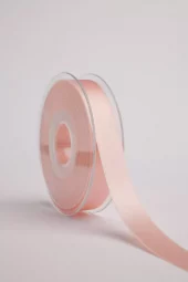 Satinbånd - 16mm - Lys rosa