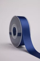 Satinbånd - 25mm - Blå