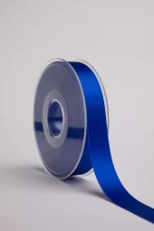 Satinbånd - 16mm - Blå