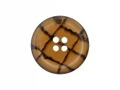 Knapp Resirkulert 453757 4-hull 18mm 20 Mellombrun