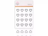 Staz Perlehjerte m/lim - Sølv 16st