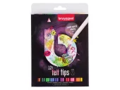 Bruynzeel Teens - Felt Tips Pink - Tusjsett 12stk